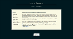 Desktop Screenshot of luxurycleaners.net