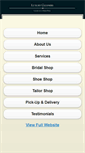 Mobile Screenshot of luxurycleaners.net